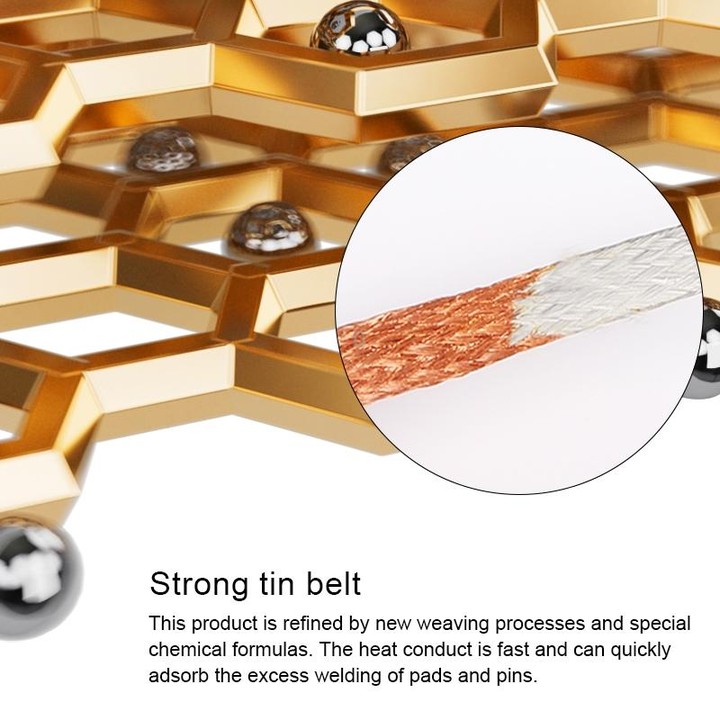 Mechanic DW50 1.5m Super Strong Tin Absorption Strip, Width:1.5mm