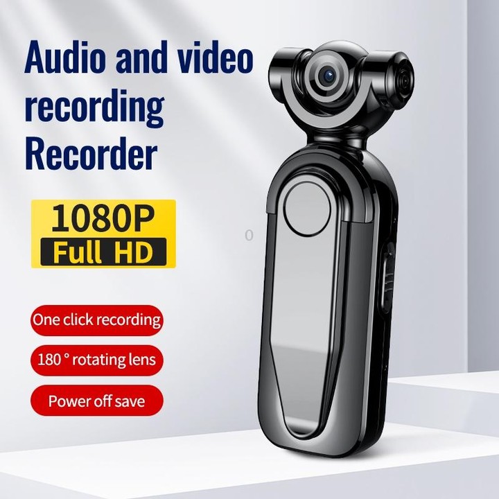 JNN C11 1080P High Definition Audio Video Recorder, Memory:16GB(Black)
