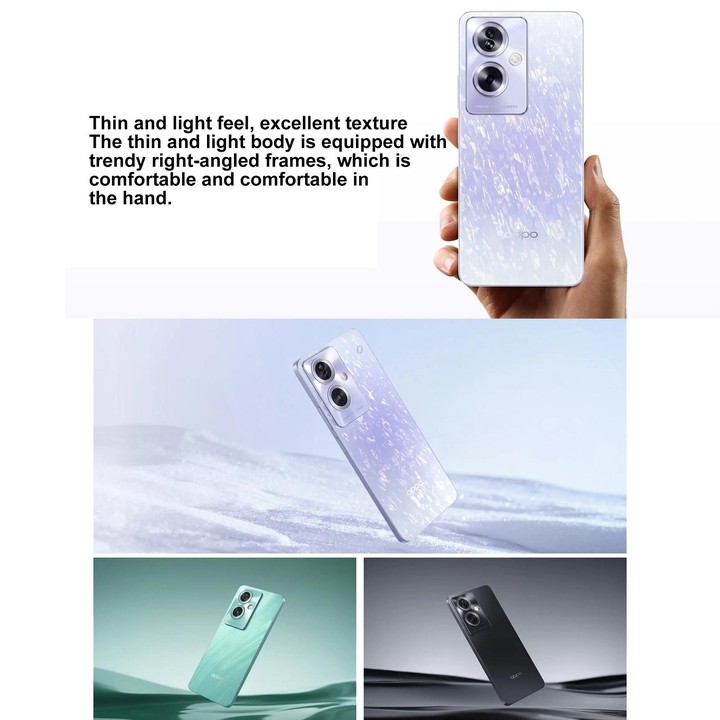 OPPO A2, 12GB+256GB, Side Fingerprint, 6.72 inch ColorOS 13.1 Dimensity 6020 Octa Core up to 2.2GHz, OTG, Network: 5G(Glowing Gr
