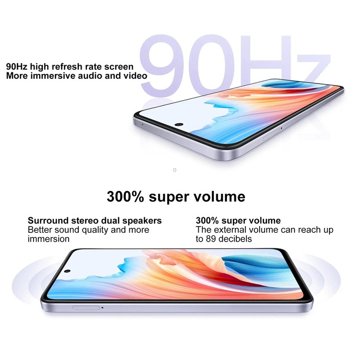 OPPO A2, 12GB+512GB, Side Fingerprint, 6.72 inch ColorOS 13.1 Dimensity 6020 Octa Core up to 2.2GHz, OTG, Network: 5G(Glowing Gr