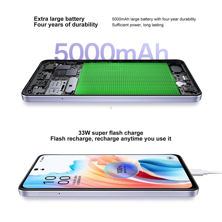 OPPO A2, 12GB+512GB, Side Fingerprint, 6.72 inch ColorOS 13.1 Dimensity 6020 Octa Core up to 2.2GHz, OTG, Network: 5G(Glowing Gr
