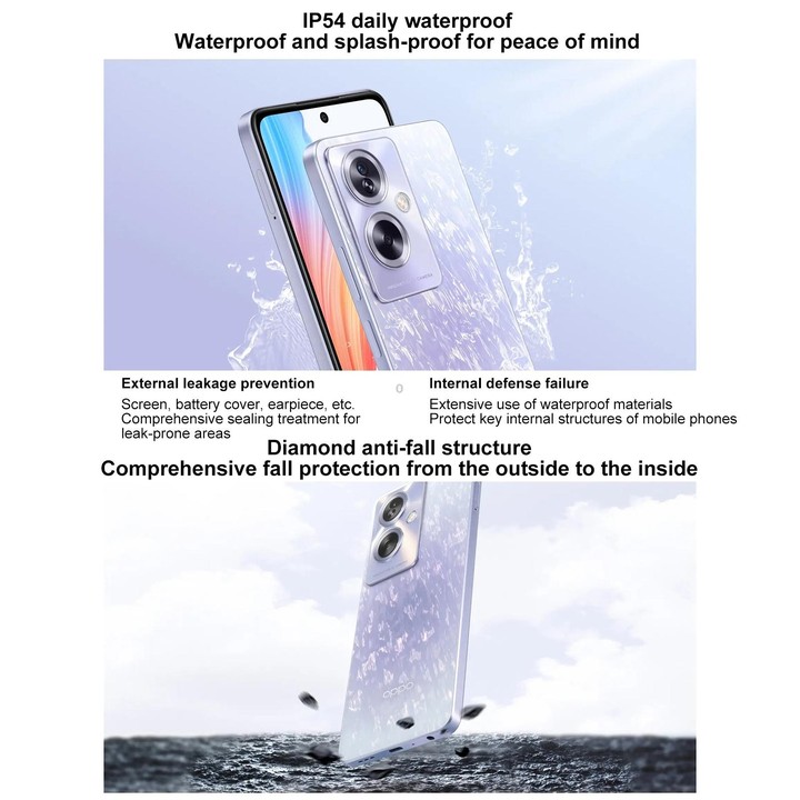 OPPO A2, 12GB+512GB, Side Fingerprint, 6.72 inch ColorOS 13.1 Dimensity 6020 Octa Core up to 2.2GHz, OTG, Network: 5G(Glowing Gr