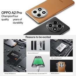 OPPO A2 Pro, 12GB+512GB, Screen Fingerprint, 6.70 inch ColorOS 13.1 Dimensity 7050 Octa Core up to 2.6GHz, OTG, Network: 5G(Blac
