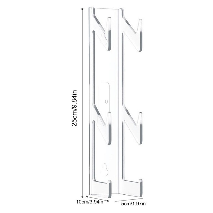 2pcs YX072 Acrylic Game Controller and Headphone Wall Mount