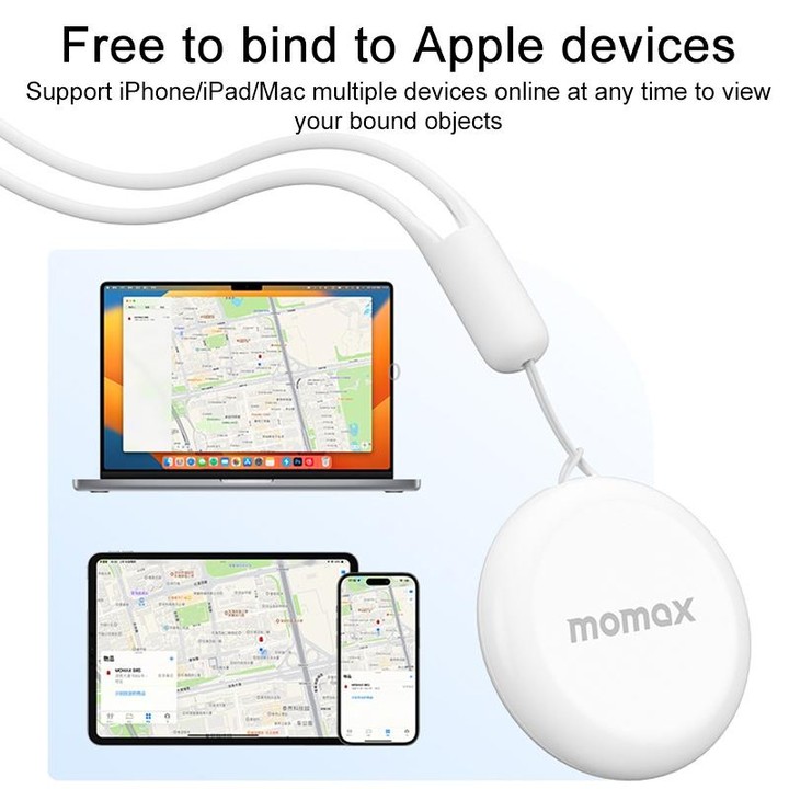 MOMAX BR7 PINPOP Wireless Location Anti-lost Device(White)