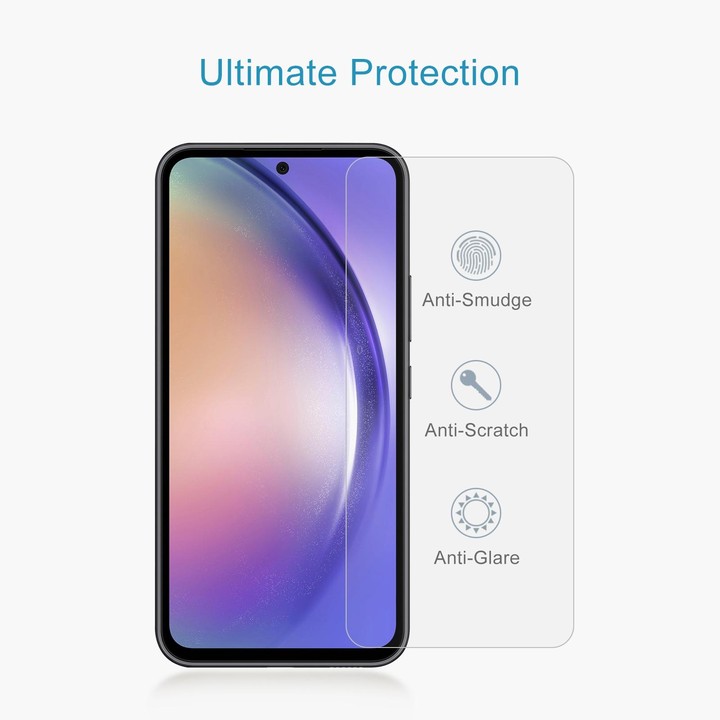 For Samsung Galaxy Quantum4 50pcs 0.18mm 9H 2.5D Tempered Glass Film