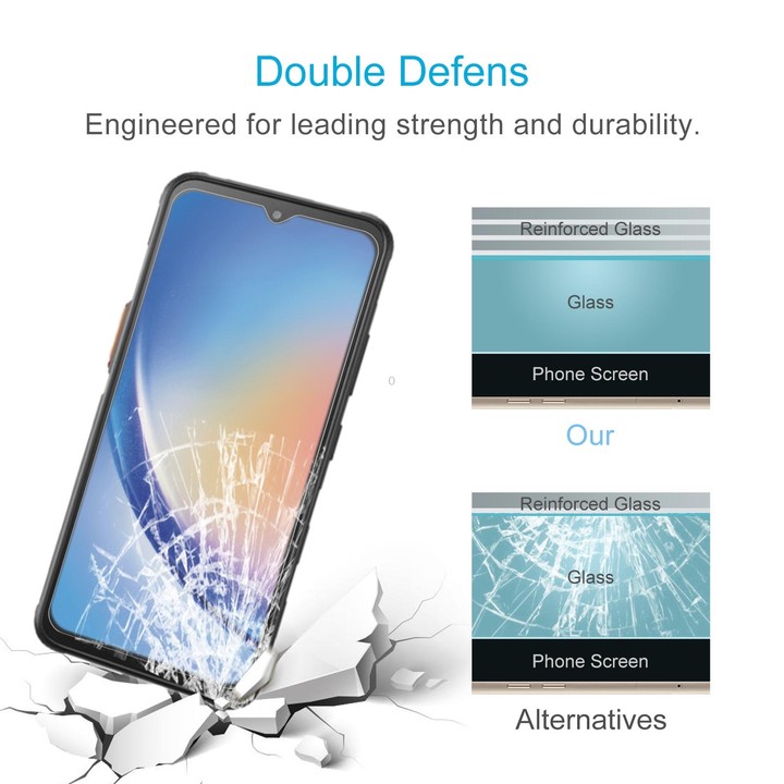 For Samsung Galaxy Xcover 7 50pcs 0.18mm 9H 2.5D Tempered Glass Film