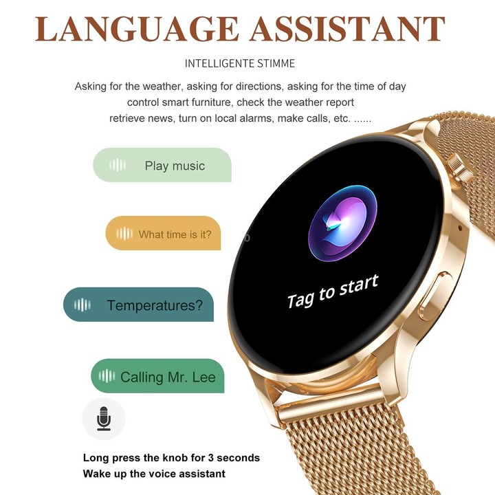 Watch3 Pro 1.3 inch AMOLED Screen Wireless Charging Smart Watch, Supports BT Call / NFC(Black)