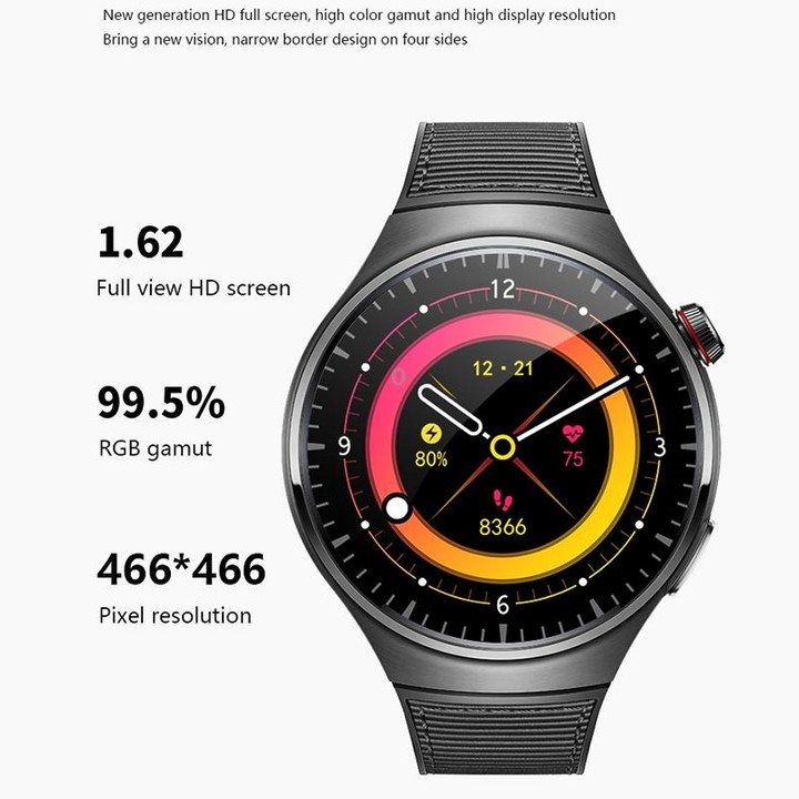 1.53 inch Front Camera Smart Watch Support AI Voice / SIM Card, Specification:2GB+32GB(Tarnish)
