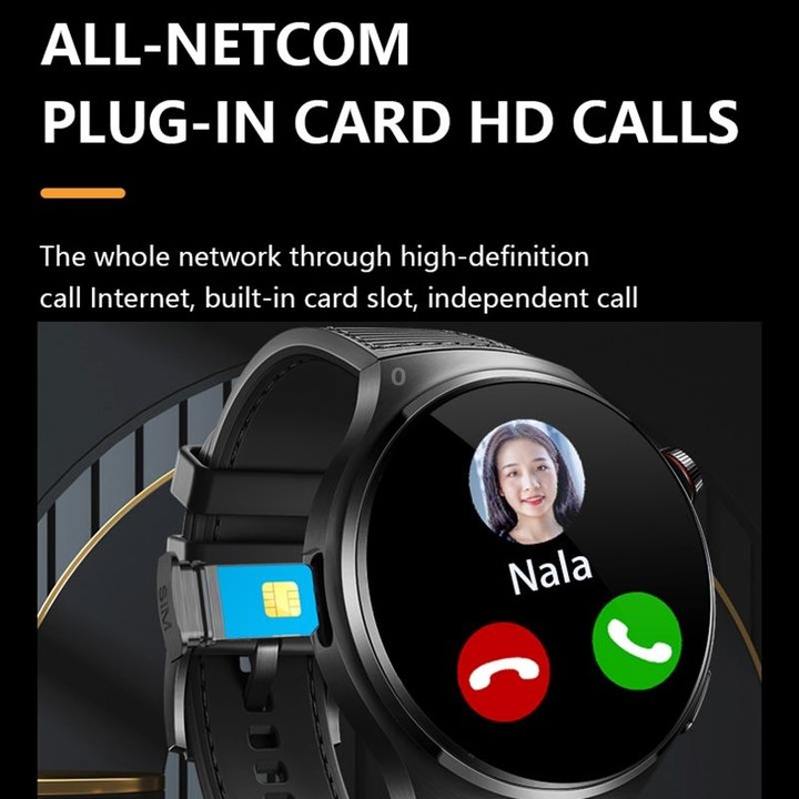 1.53 inch Front Camera Smart Watch Support AI Voice / SIM Card, Specification:2GB+32GB(Tarnish)
