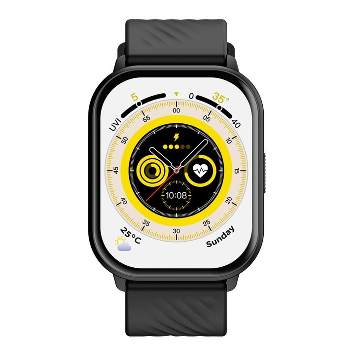 Zeblaze TS 3 2.03 inch IP68 Waterproof Smart Bluetooth Call Watch(Black)
