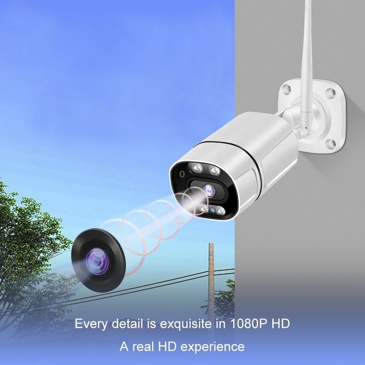 Q39 Motion Tracking Night Vision Smart Camera Supports Voice Intercom, Plug Type:US Plug(White)