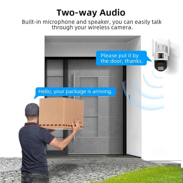 QX86 Motion Tracking Night Vision Smart Camera Supports Voice Intercom, Plug Type:UK Plug(White)