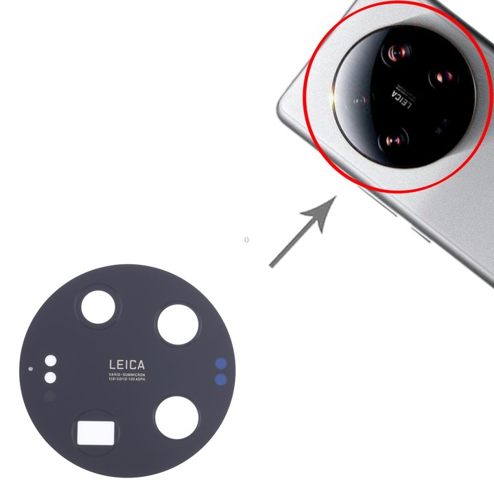 For Xiaomi 13 Ultra 10pcs Back Camera Lens