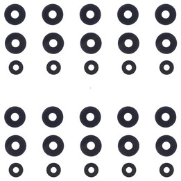 For Xiaomi Redmi 12 5G 10pcs Back Camera Lens