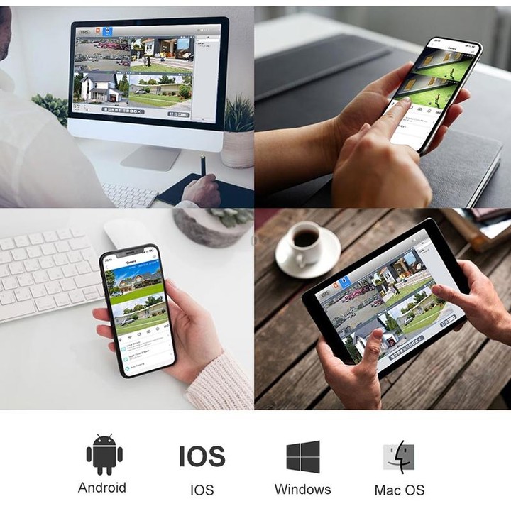QX101 6MP WiFi Dual Camera Supports Two-way Voice Intercom & Infrared Night Vision(AU Plug)