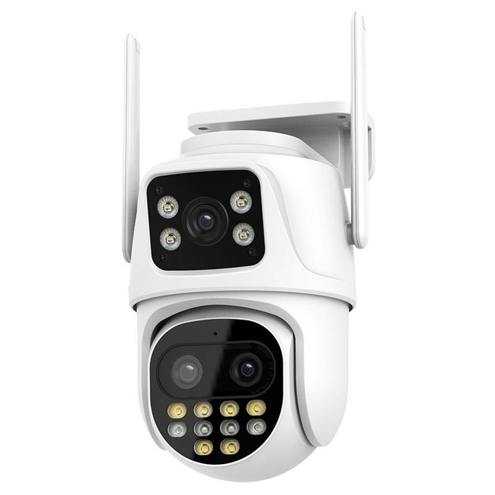 QX104 3MP WiFi Triple Camera Supports Human Face Recognition & AI Alarm(AU Plug)