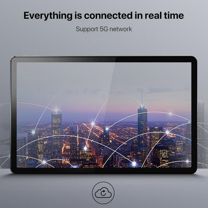 Lenovo K11 Pro 5G LTE Tablet, 6GB+128GB, 11 inch Android 11, Qualcomm Snapdragon 750G Octa Core, Support Face Identification(Gre