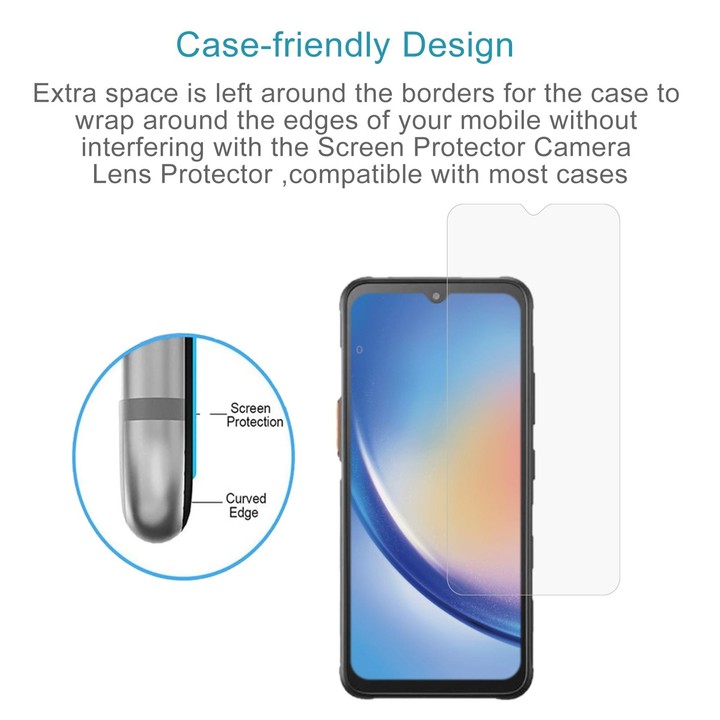 For Samsung Galaxy Xcover 7 0.26mm 9H 2.5D Tempered Glass Film