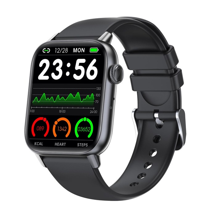 QS08 PRO 1.83 inch BT5.2 Smart Sport Watch, Support Sleep / Heart Rate / Blood Oxygen / Temperature / Blood Pressure Health Moni