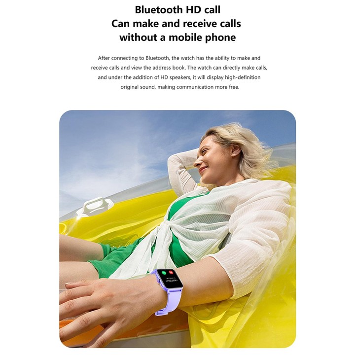 QS13 1.83 inch BT5.2 Smart Sport Watch, Support Bluetooth Call / Sleep / Blood Sugar / Blood Oxygen / Heart Rate / Blood Pressur