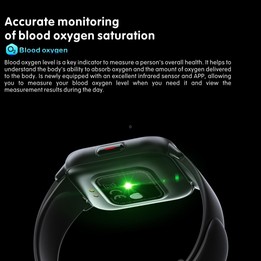 QS16 Pro 1.83 inch BT5.0 Smart Sport Watch, Support Bluetooth Call / Sleep / Blood Oxygen / Temperature / Heart Rate / Blood Pre
