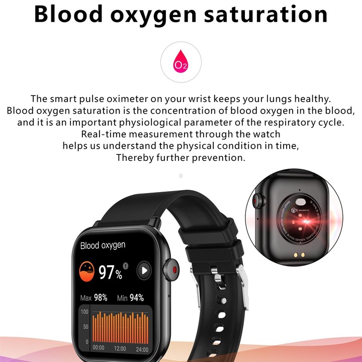 QX9 1.96 inch BT5.2 Smart Sport Watch, Support Bluetooth Call / Sleep / Blood Oxygen / Heart Rate / Blood Pressure Health Monito