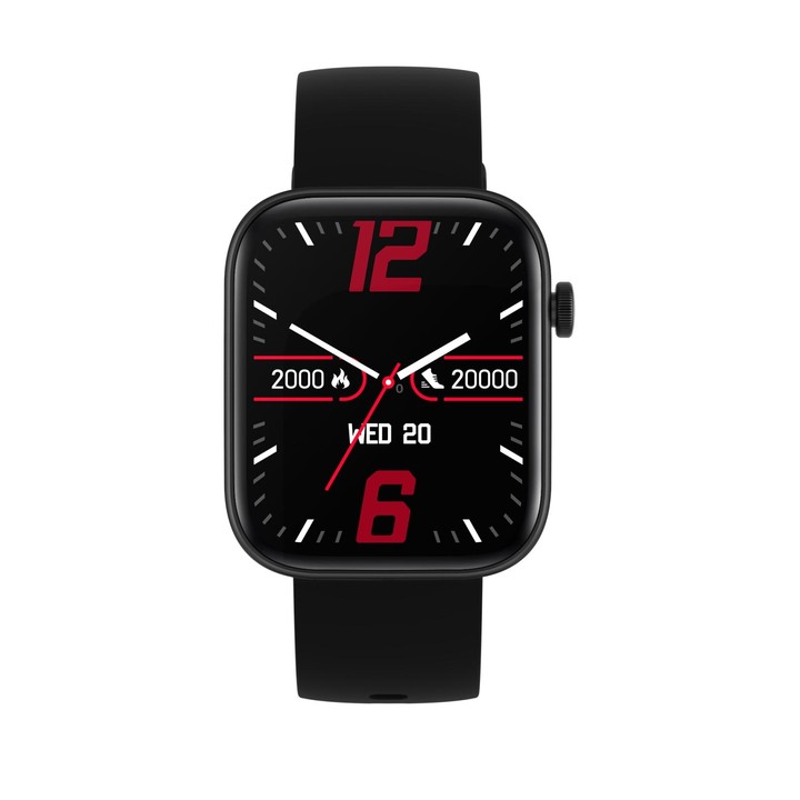 P43 1.8 inch TFT Screen Bluetooth Smart Watch, Support Heart Rate Monitoring & 100+ Sports Modes(Black)