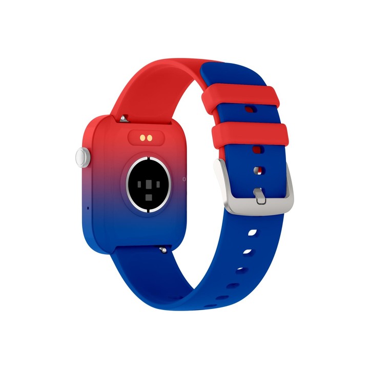 P43 1.8 inch TFT Screen Bluetooth Smart Watch, Support Heart Rate Monitoring & 100+ Sports Modes(Red Blue)