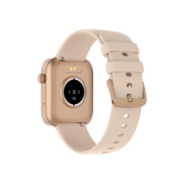 P43 1.8 inch TFT Screen Bluetooth Smart Watch, Support Heart Rate Monitoring & 100+ Sports Modes(Gold)