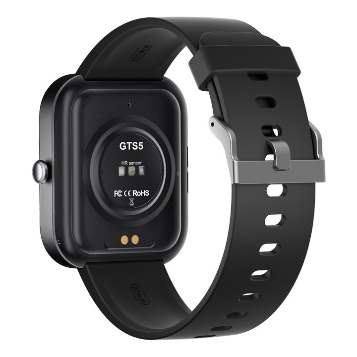 GS5 2.0 inch Fitness Health Smart Watch, BT Call / Heart Rate / Blood Pressure / MET / Blood Glucose(Black)