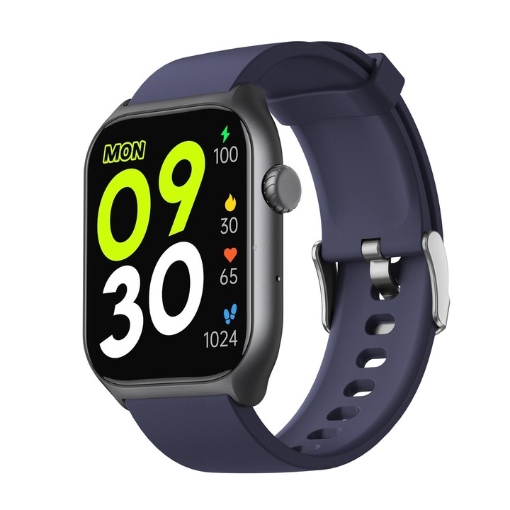 GS7 2.0 inch Fitness Health Smart Watch, BT Call / Heart Rate / Blood Pressure / MET(Blue)