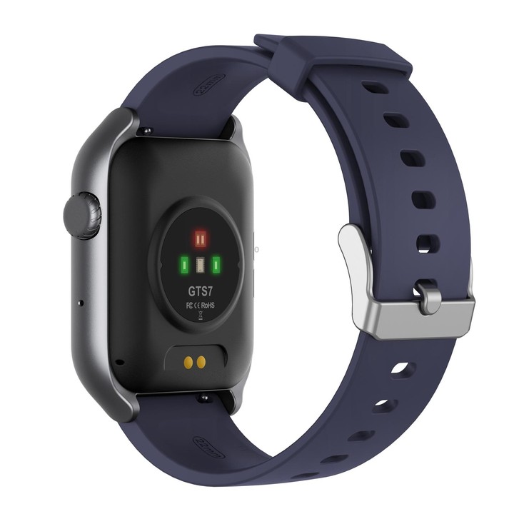 GS7 2.0 inch Fitness Health Smart Watch, BT Call / Heart Rate / Blood Pressure / MET(Blue)