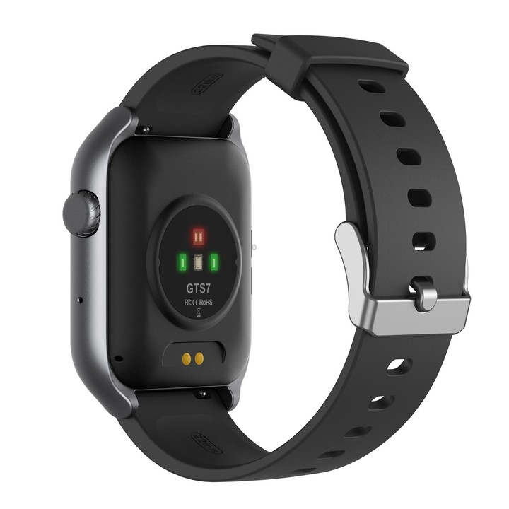 GS7 2.0 inch Fitness Health Smart Watch, BT Call / Heart Rate / Blood Pressure / MET(Black)