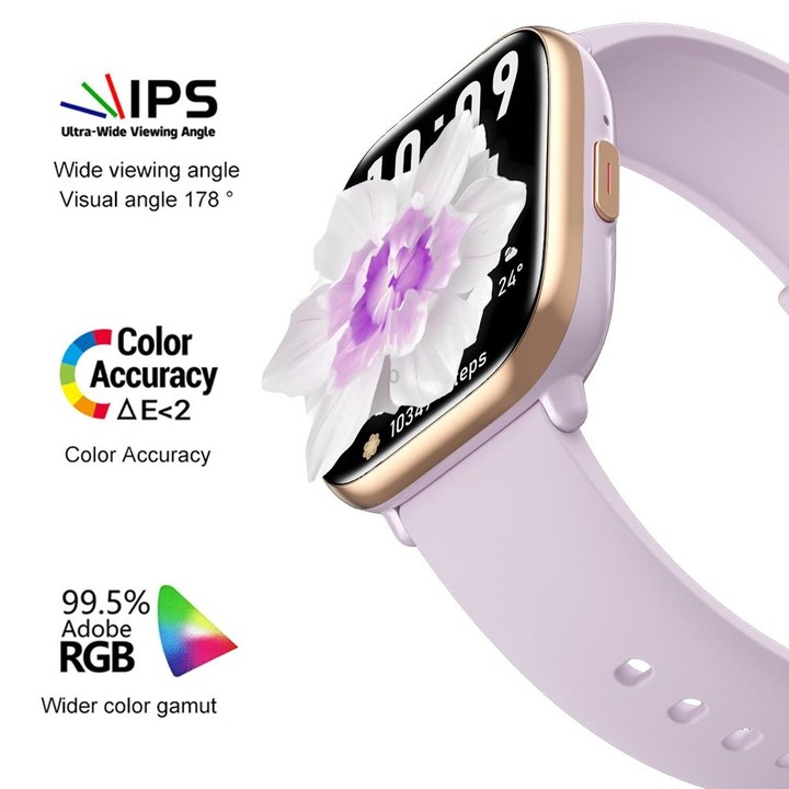 HD12 1.75 inch IP68 Waterproof Smart Watch, Support Blood Oxygen Monitoring(Black)