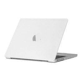 For MacBook Air 15.3 2025 / 2024 / 2023 Crystalline Matte Hardshell Laptop Protective Case(Transparent)