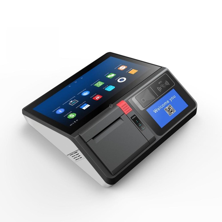 SGT-116 11.6 inch Capacitive Touch POS Terminal Cash Register, 4GB+128GB, Intel Celeron J4125 Win10 Pro(AU Plug)