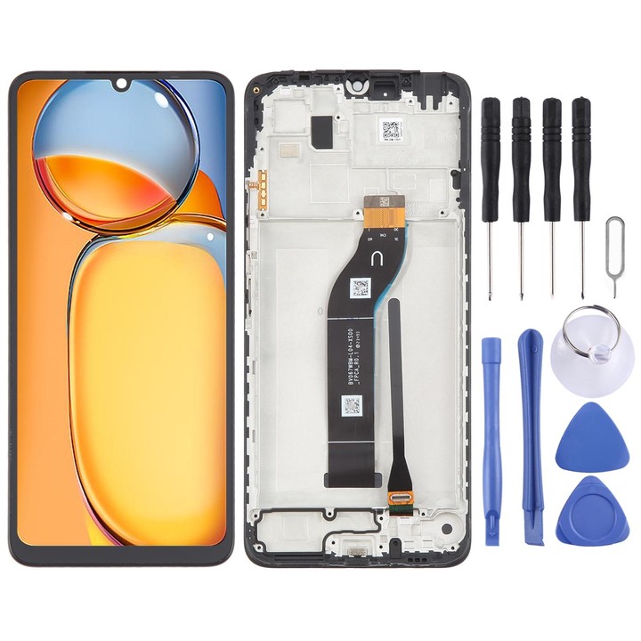 For Xiaomi Redmi 13C 4G Original IPS Material LCD Screen Digitizer Full Assembly with Frame