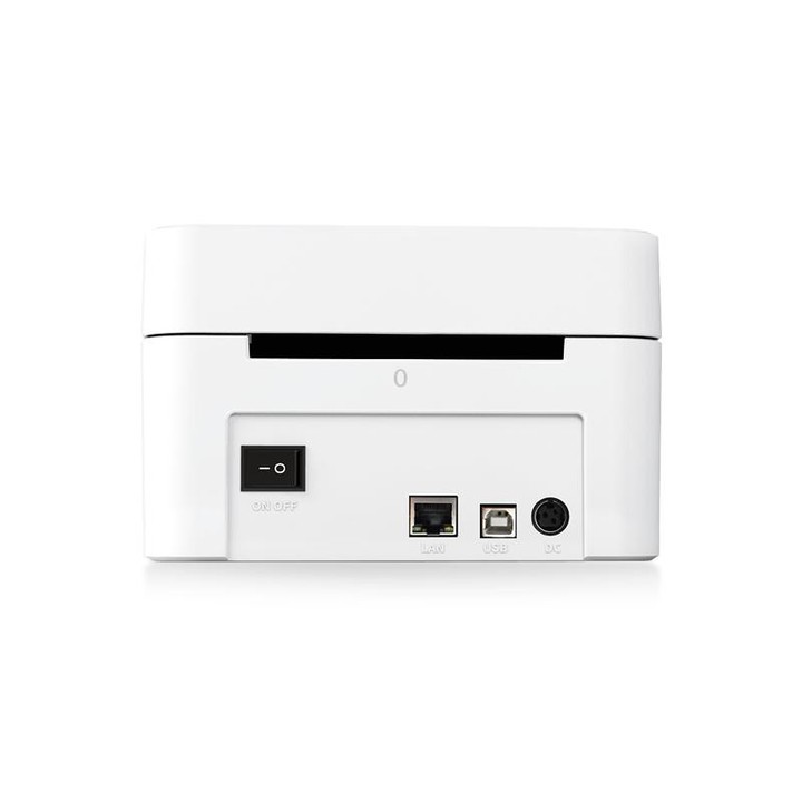 ZJ-9250 100x150mm USB Thermal Label Printer, Plug:EU Plug(White)