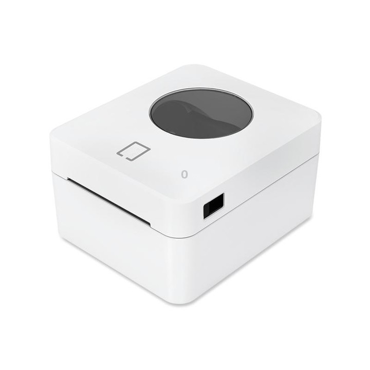 ZJ-9250 100x150mm USB Bluetooth Thermal Label Printer, Plug:EU Plug(White)