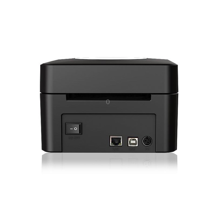 ZJ-9250 100x150mm USB Bluetooth Thermal Label Printer, Plug:EU Plug(Black)