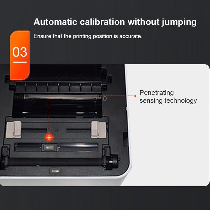 ZJ-9250 100x150mm USB Bluetooth Thermal Label Printer, Plug:AU Plug(Black)
