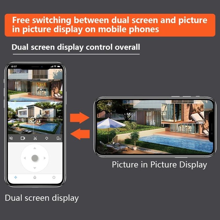 Q820 6MP 10X Binocular Zoom Dual Light Source Outdoor IP67 Waterproof WiFi Camera(US Plug)