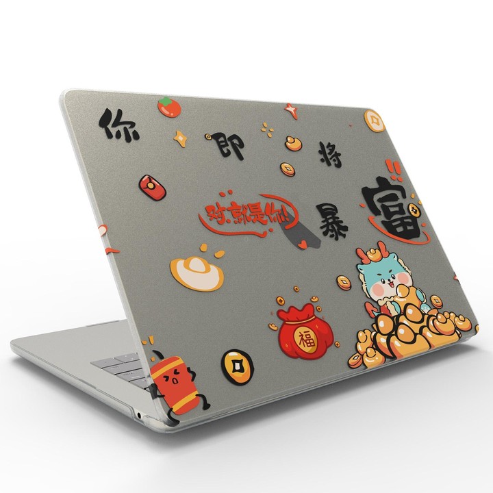 For MacBook 12 inch A1534 UV Printed Pattern Laptop Frosted Protective Case(DDC-1689)