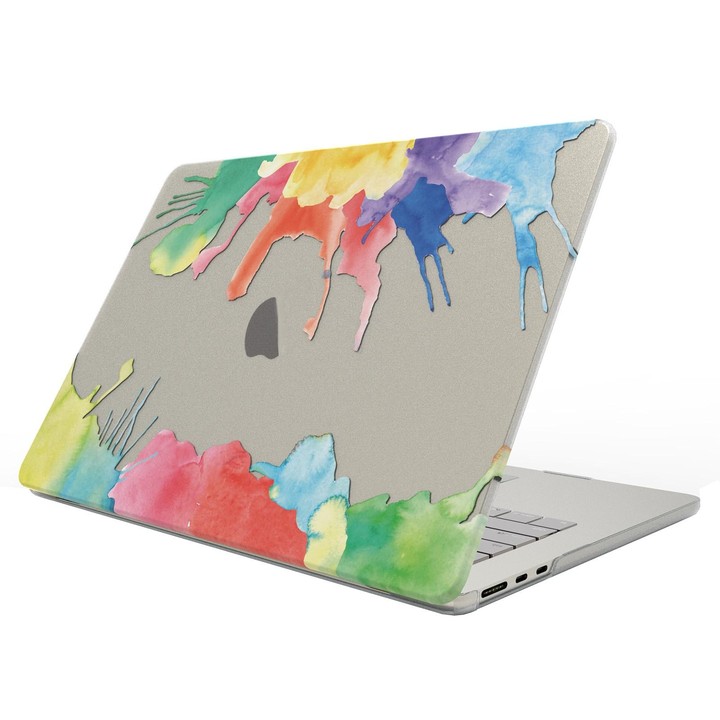 For MacBook Air 13.6 2025 / 2022 / 2023 UV Printed Pattern Laptop Frosted Protective Case(DDC-126)