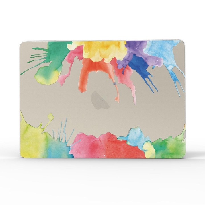 For MacBook Air 13.6 2025 / 2022 / 2023 UV Printed Pattern Laptop Frosted Protective Case(DDC-126)