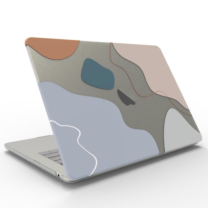 For MacBook Air 13.6 2025 / 2022 / 2023 UV Printed Pattern Laptop Frosted Protective Case(DDC-1309)