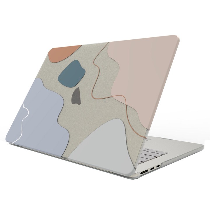 For MacBook Air 13.6 2025 / 2022 / 2023 UV Printed Pattern Laptop Frosted Protective Case(DDC-1309)