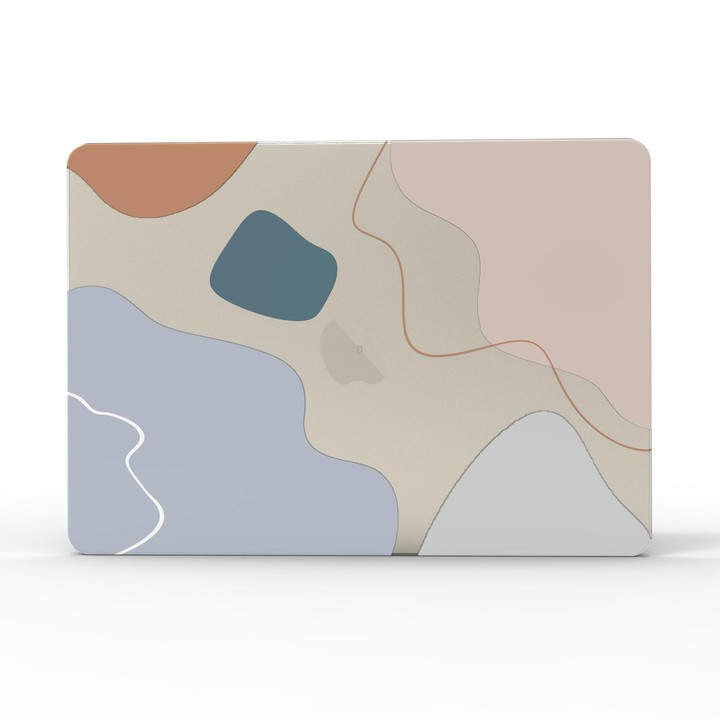 For MacBook Air 13.6 2025 / 2022 / 2023 UV Printed Pattern Laptop Frosted Protective Case(DDC-1309)