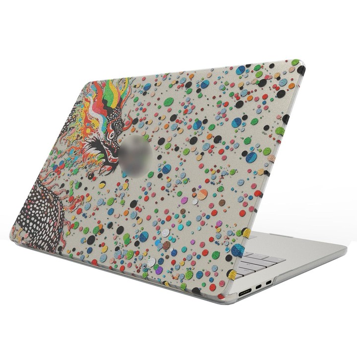 For MacBook Air 13.6 2025 / 2022 / 2023 UV Printed Pattern Laptop Frosted Protective Case(DDC-1681)